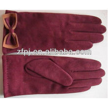 new arrival Lady Violet gloves suede leather in Europe